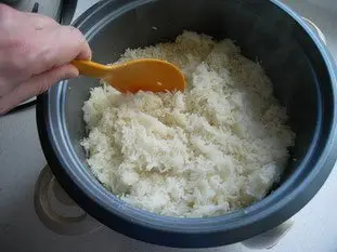 Comment cuire du riz au rice-cooker : Photo de l'étape 26