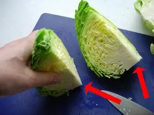 Comment préparer du chou : Photo de l'étape 3