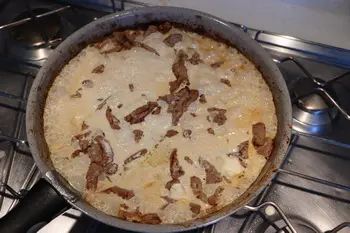 Émincé de veau aux poireaux et champignons : Photo de l'étape 14