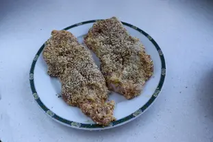 Escalopes de veau panées au sésame : Photo de l'étape 7