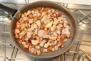 Duo de porc aux champignons : Étape 7