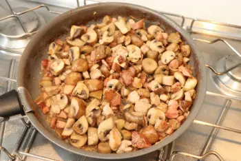 Duo de porc aux champignons : Étape 8