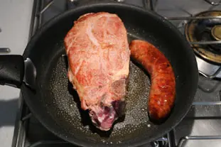 Deux cochonnailles en cuisson lente : Photo de l'étape 5