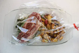 Rôti de porc aux herbes : Photo de l'étape 5
