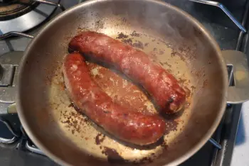 Saucisses-purée
