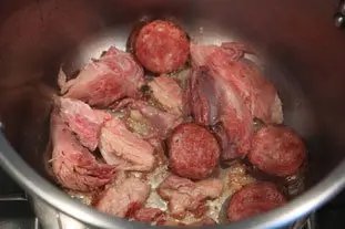 Petit salé aux lentilles : Photo de l'étape 10