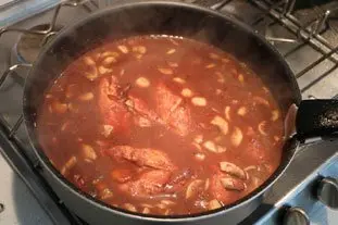 Coq au vin : Photo de l'étape 13