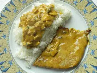 Escalope de veau à la crème : Photo de l'étape 12