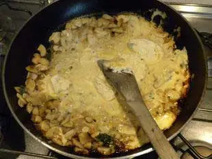 Escalope de veau à la crème : Photo de l'étape 9