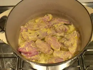 Lapin à la moutarde : Photo de l'étape 3
