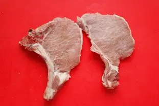 Côtelettes de porc au romarin : Photo de l'étape 3