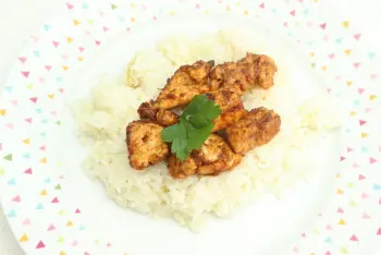 Brochettes de poulet épicé