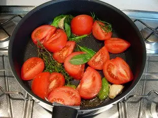 Boulettes de viandes à la tomates : Photo de l'étape 3
