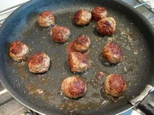 Boulettes de viandes à la tomates : Photo de l'étape 5