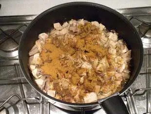 Poulet au curry express