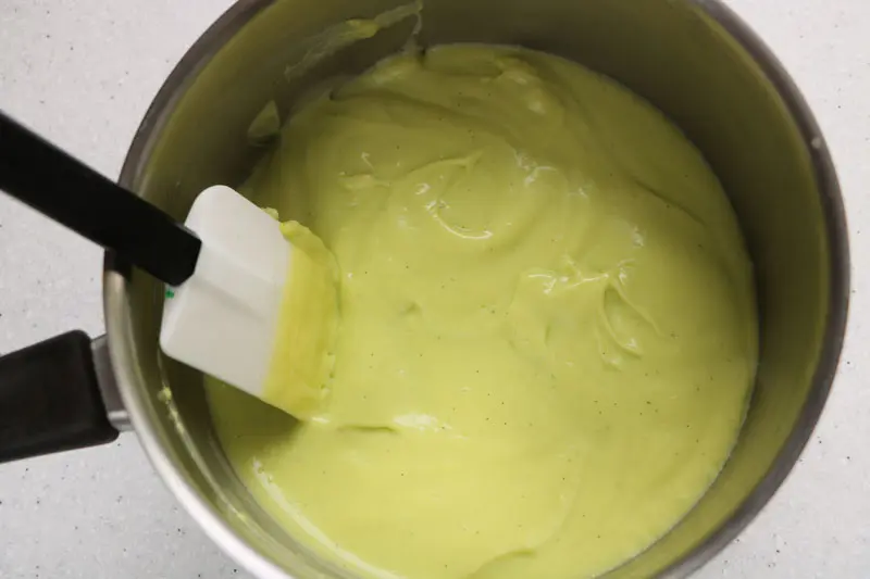 Crème pâtissière au citron vert
