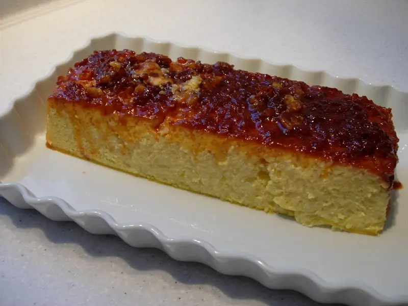 Gâteau de riz au caramel