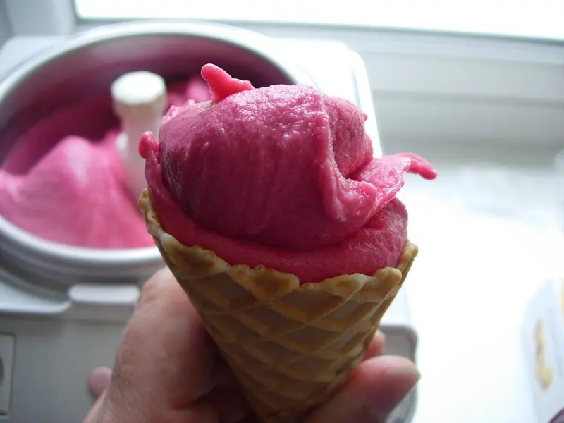 Sorbet cassis pour Edith