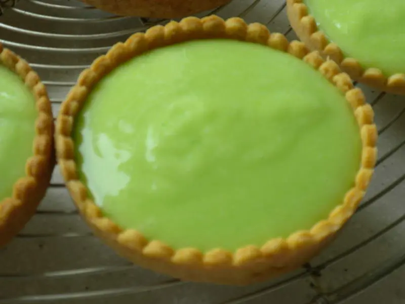 Tartelettes au citron vert