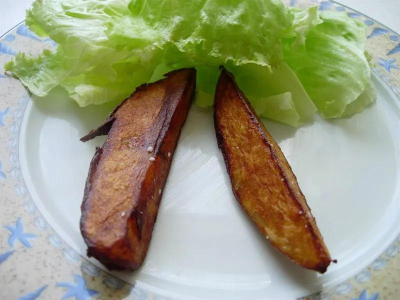 Grosses frites au couteau
