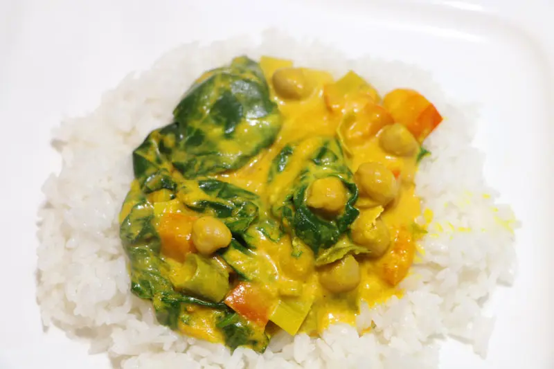 Curry de légumes indiens