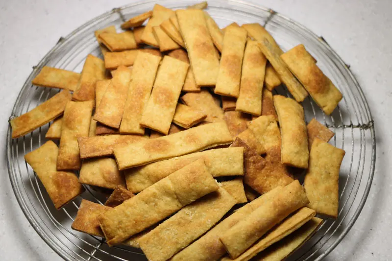 Crackers au pesto