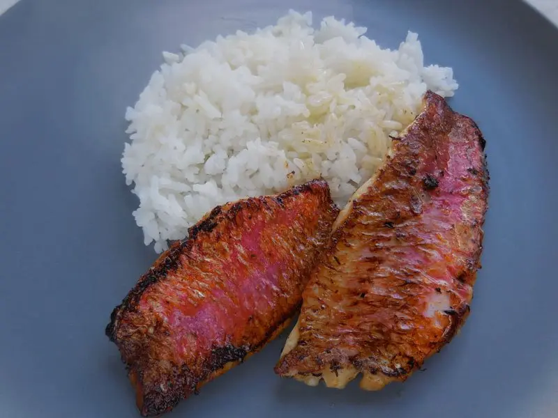Filet de rougets marinade vite faite