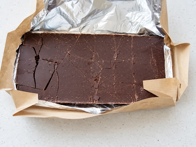 Comment casser une tablette de chocolat en petits morceaux