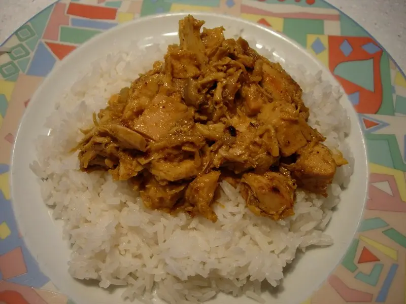 Poulet au curry express