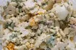 Salade chou fleur et oeufs durs