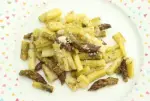 Asperges vertes rôties au citron et parmesan