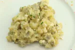 Écrasé de pommes de terre, artichaut et feta