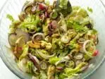 Salade tiède de poulet