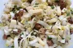 Salade d'endives croutons-fromage