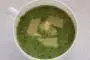 Potage aux navets (légumes et fanes) et topinambours.
