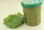 Pesto de feuilles de betteraves, noix, pamesan, et citron.