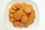 Biscuits sablés et salés au Comté râpé.