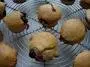 Muffins à la poudre d'amande et cassis entiers