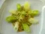 Poireaux vapeur, et vinaigrette herbes-oeufs durs