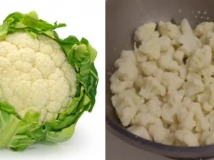 La cuisson du chou-fleur
