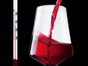 La température de service des vins