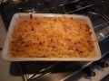 Gratin de pâtes au jambon