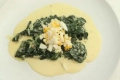 Épinards à la crème aux deux fromages