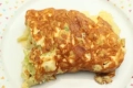 Omelette au chou et jambon