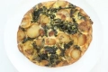 Quiche sans pâte aux épinards et pommes de terre