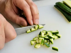 Comment préparer des courgettes